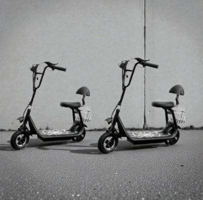 صورة سكوترين سلة صغير 36 فولت